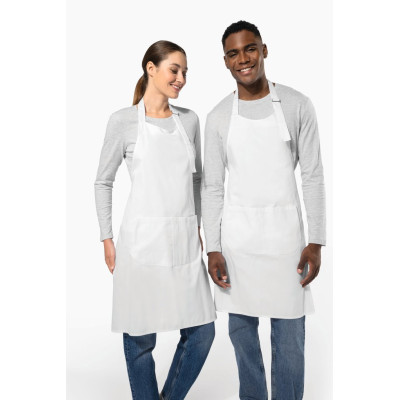 Polycotton apron high-temperature washable